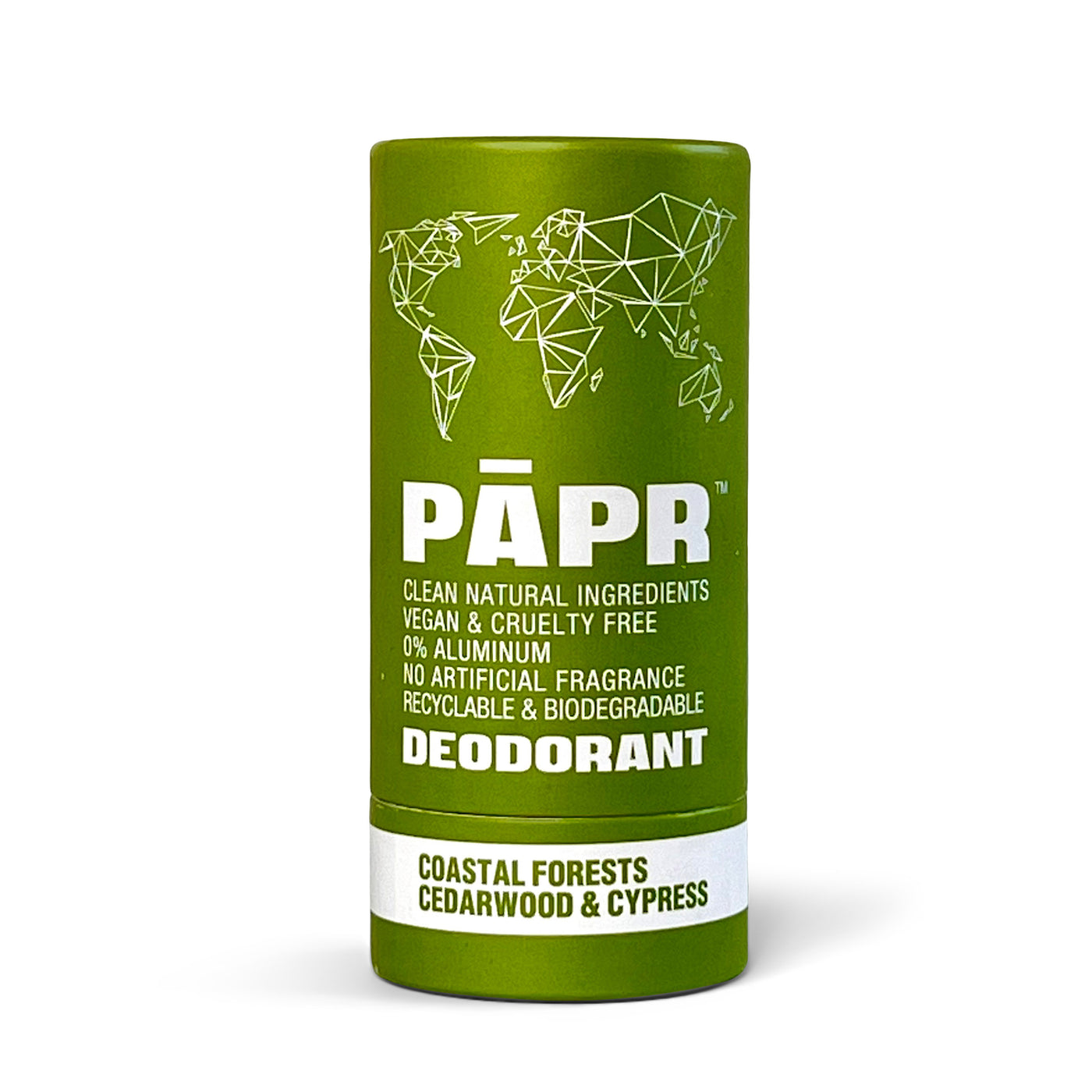 PAPR Deodorant: Coastal Forests, Cedarwood & Cypress, 2.65 oz.